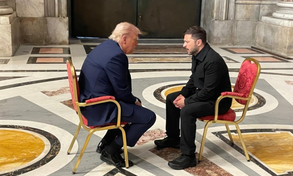 Donald Trump i Volodimir Zelenski
