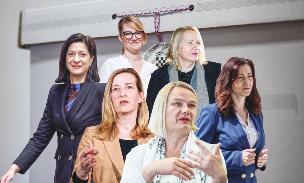 Magdalena Komes, Mirela Ahmetović, Petra Mandić, Suzana Jašić, Kristina Ikić Baniček, Nataša Tramišak