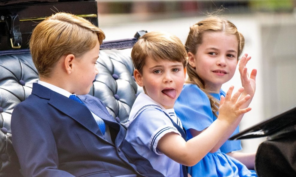 Princ George, princ Louis i princeza Charlotte