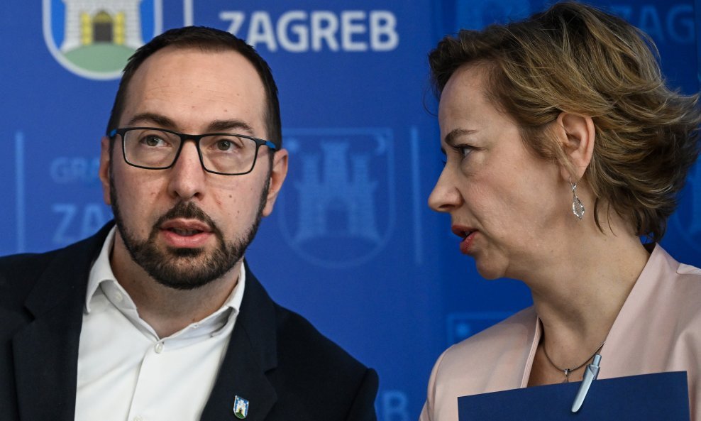 Tomislav Tomašević i Danijela Dolenec