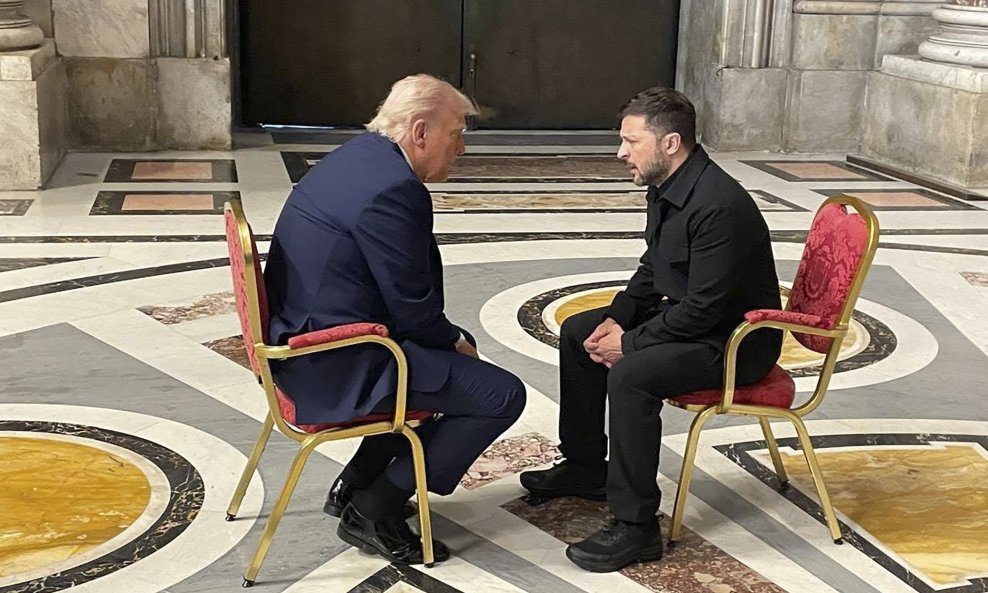 Donald Trump i Volodimir Zelenski