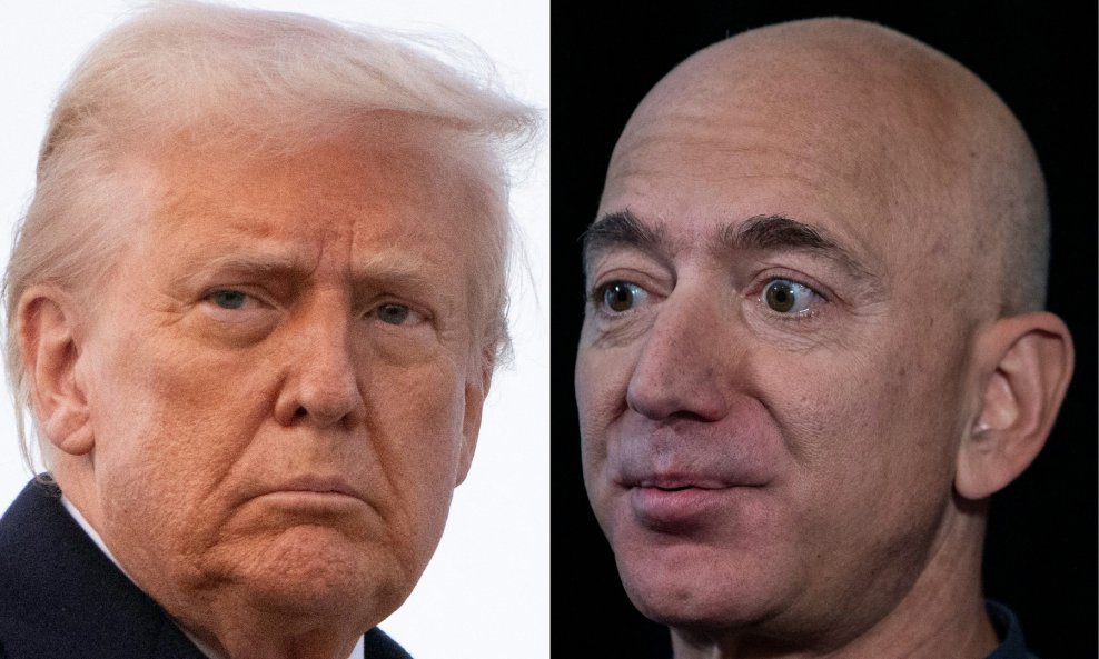 Donald Trump, Jeff Bezos