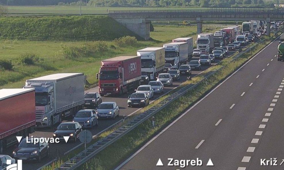 Autocesta A3, čvor Križ