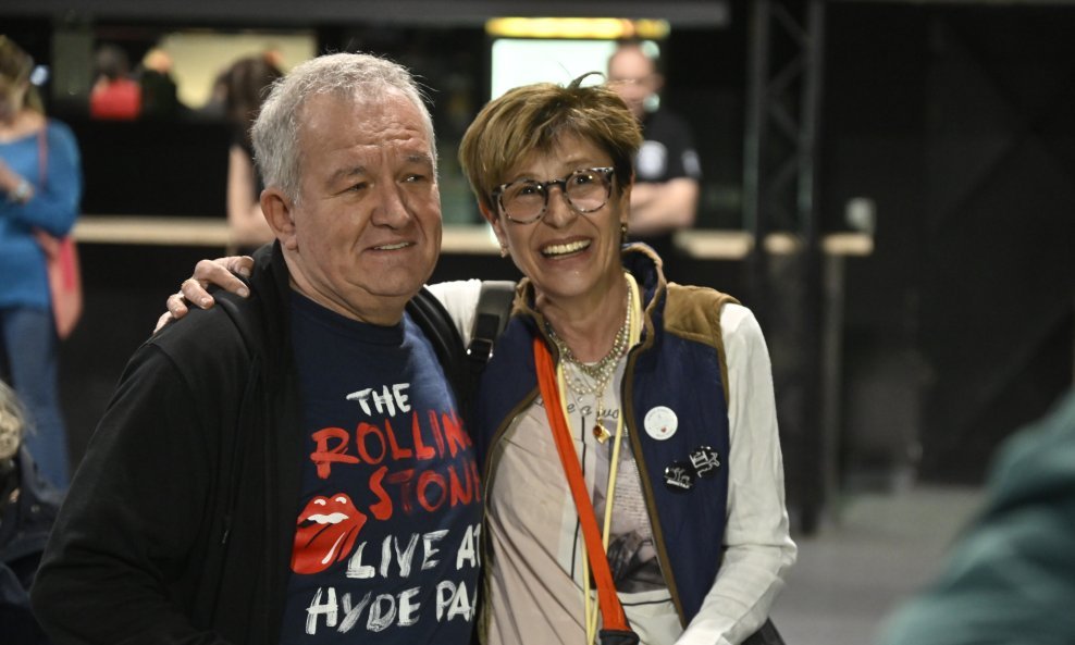 Dubravka Marković s čuvenim fotografom Brianom Rašićem