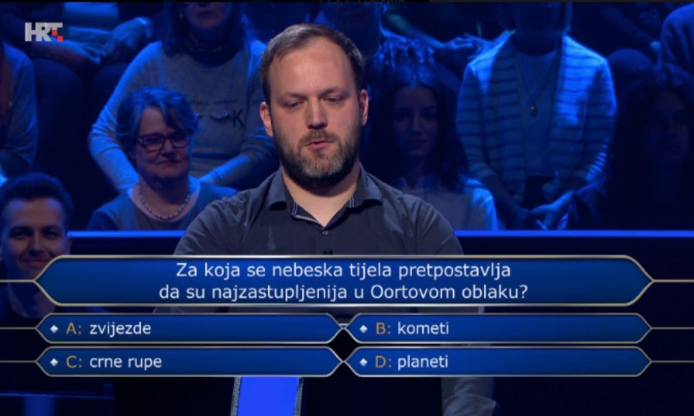 Mak Vujanović u kvizu 'Tko želi biti milijunaš?'