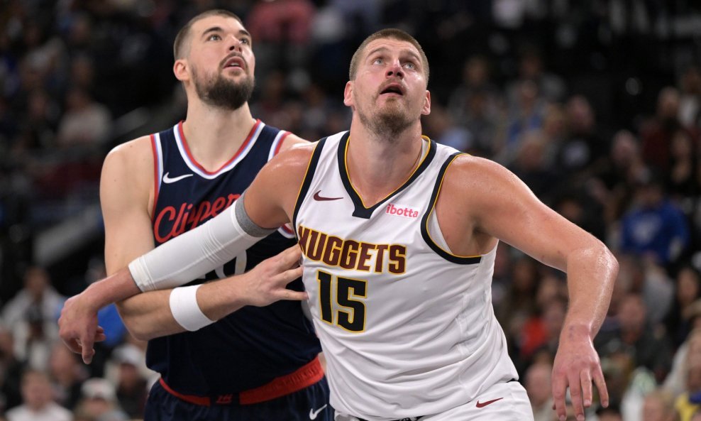 Ivica Zubac i Nikola Jokić