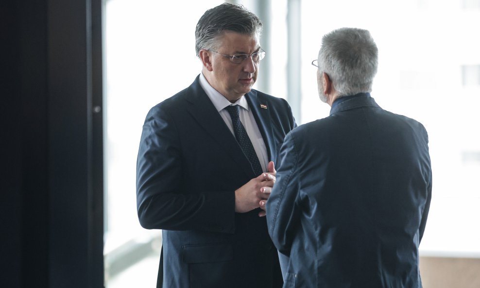 Andrej Plenković i Krešimir Sever