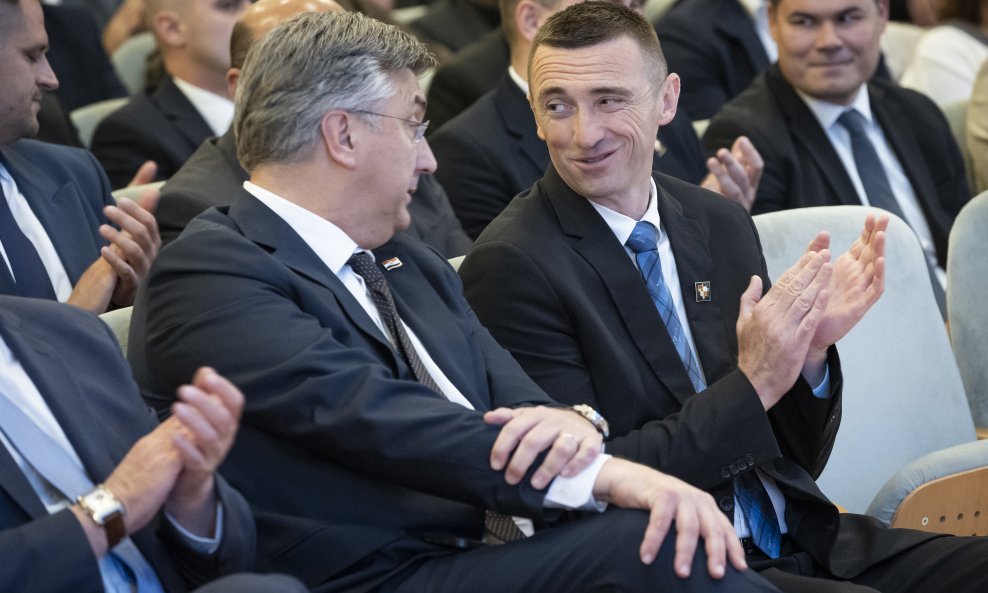 Andrej Plenković i Ivan Penava