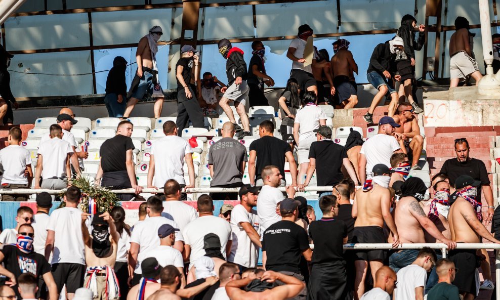 Hajduk - Dinamo, neredi