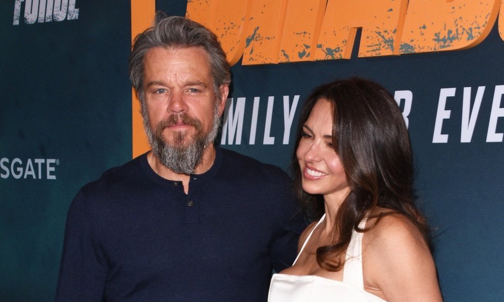 Matt Damon i njegova supruga Luciana Barroso