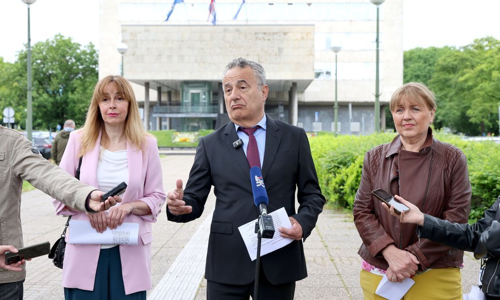 Nada Jandrek, Pavle Kalinić i Tatjana Tarandek