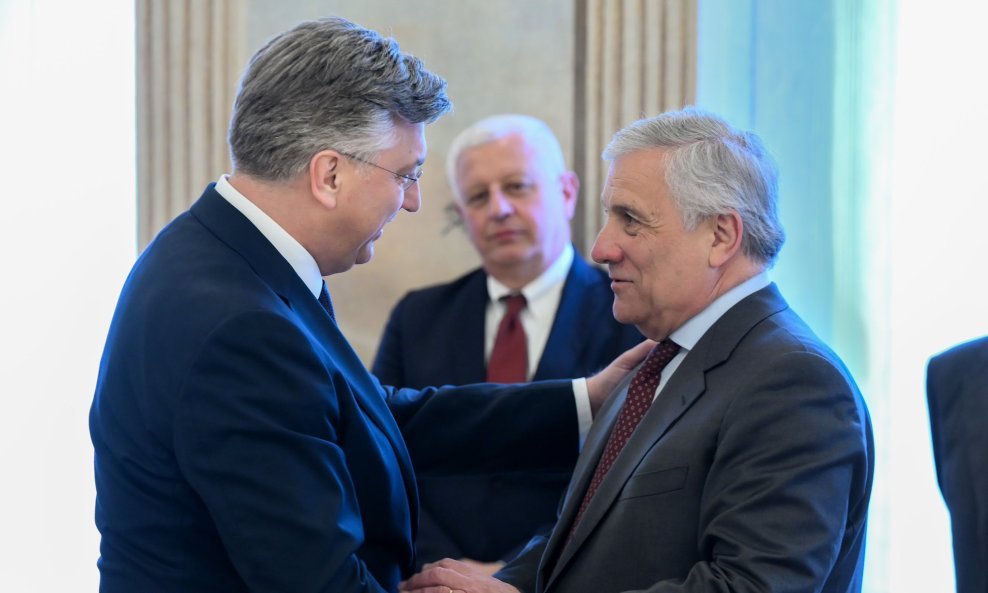 Andrej Plenković i Antonio Tajani