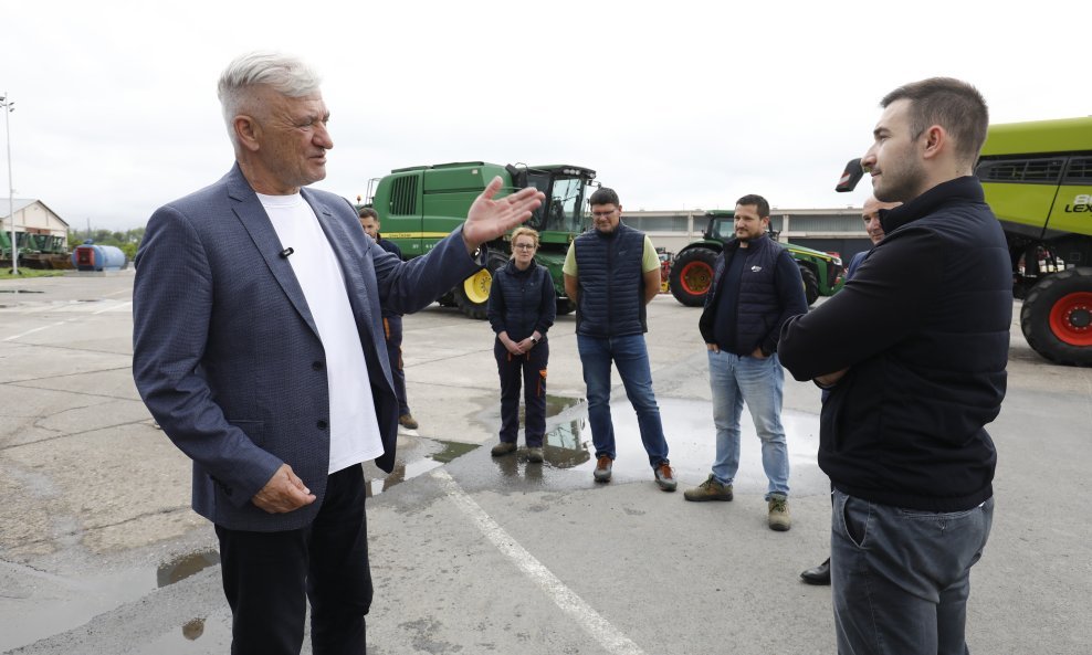 Marko Pipunić, vlasnik i predsjednik uprave Žito grupe, na druženju s novinarima