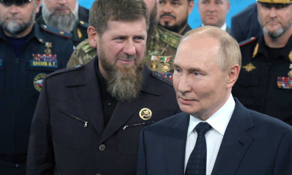 Ramzan Kadirov i Vladimir Putin