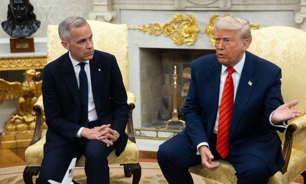 Mark Carney i Donald Trump
