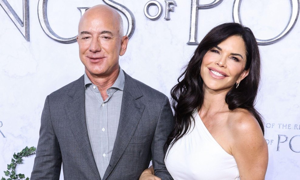 Jeff Bezos i Lauren Sanchez