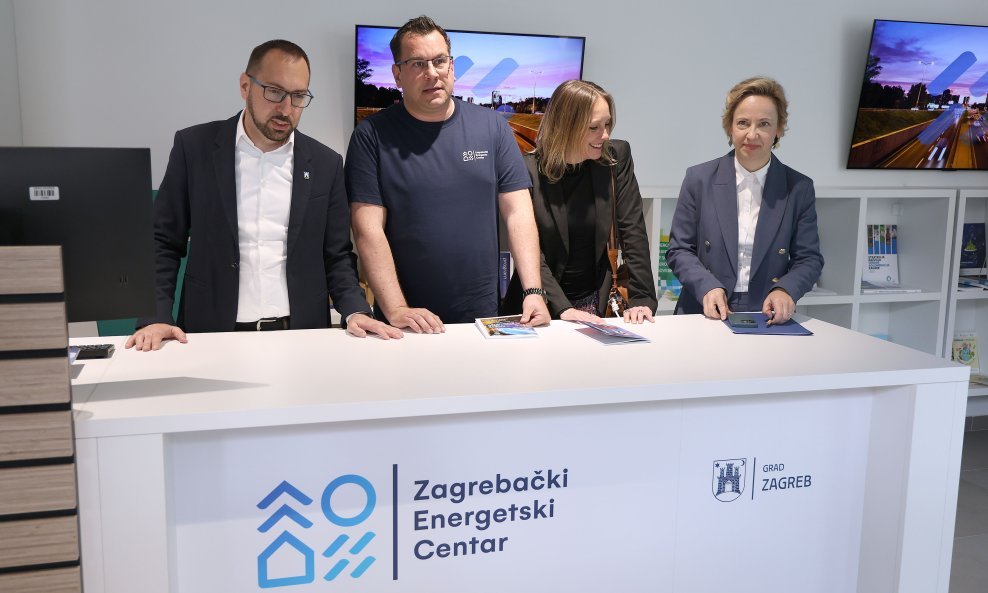 Tomislav Tomašević  na otvaranju ZEC-a