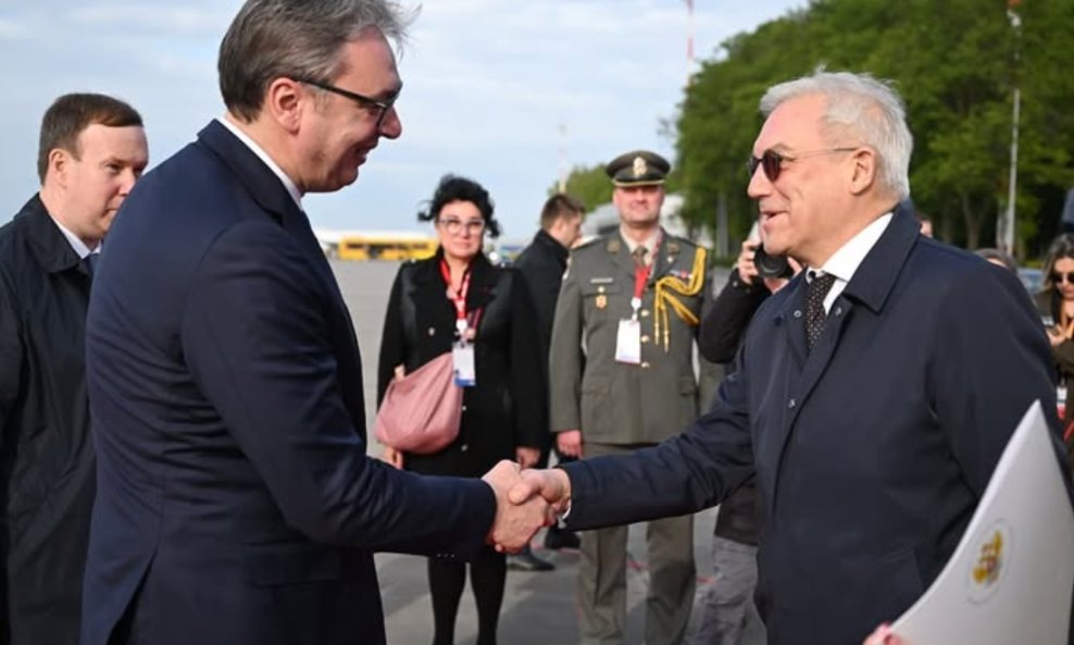 Vučića su u Moskvi dočekali ruski dužnosnici