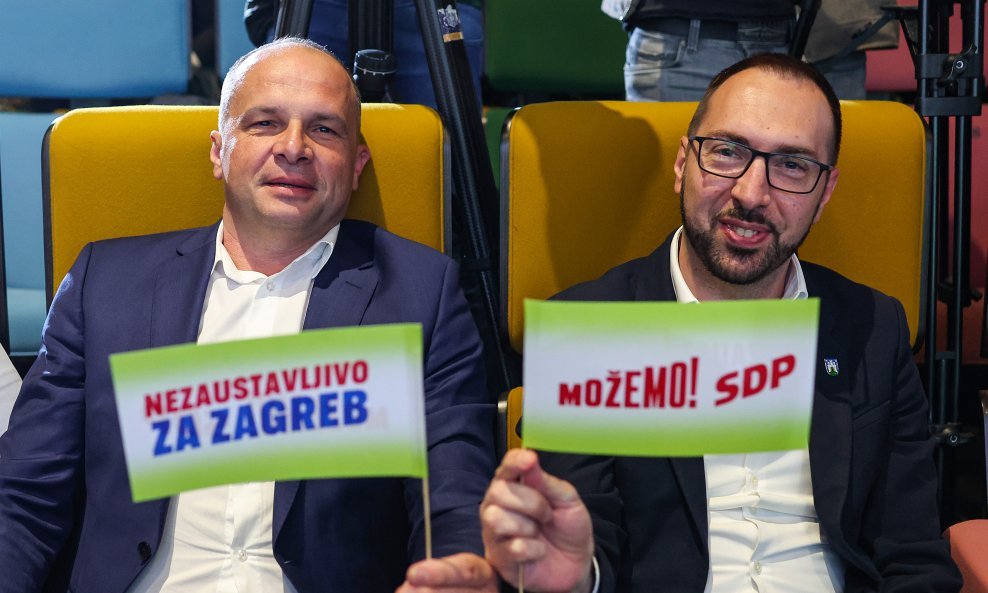 Siniša Hajdaš Dončić i Tomislav Tomašević