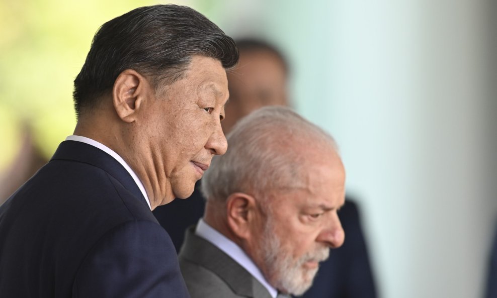 Xi Jinping i Luiz Inacio Lula da Silva