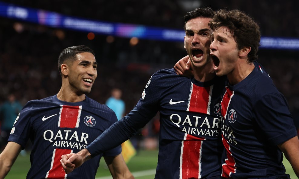 Slavlje igrača PSG-a