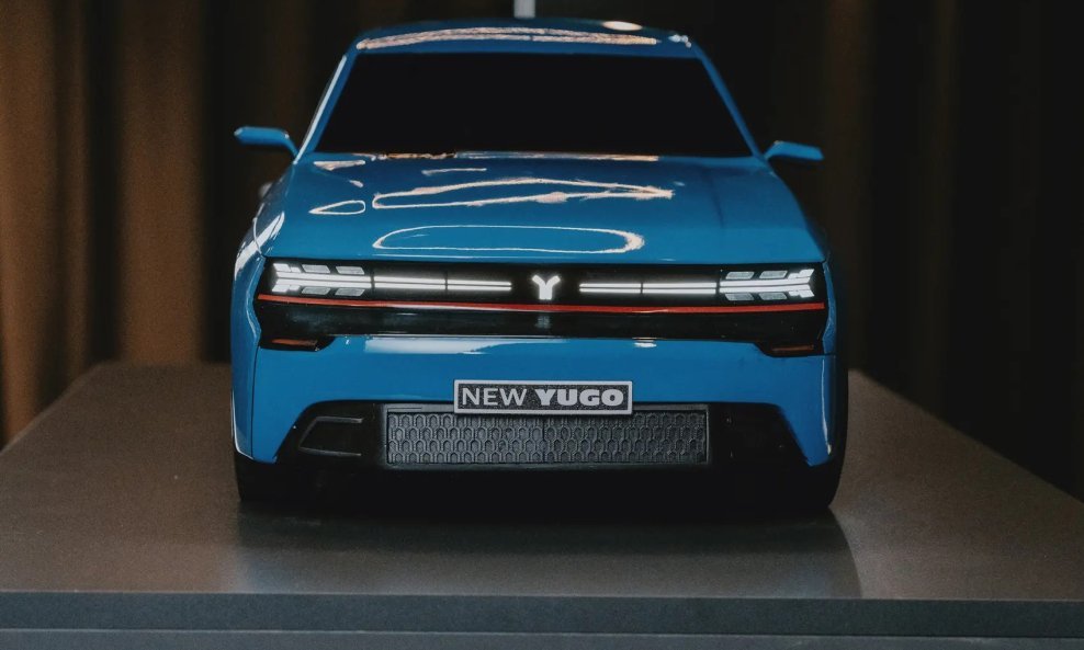 Novi Yugo predstavljen kao maketa na sajmu dizajna automobila (CDE) 2025. u Münchenu