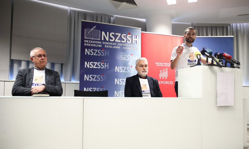 Konferencija za medije obrazovnih sindikata