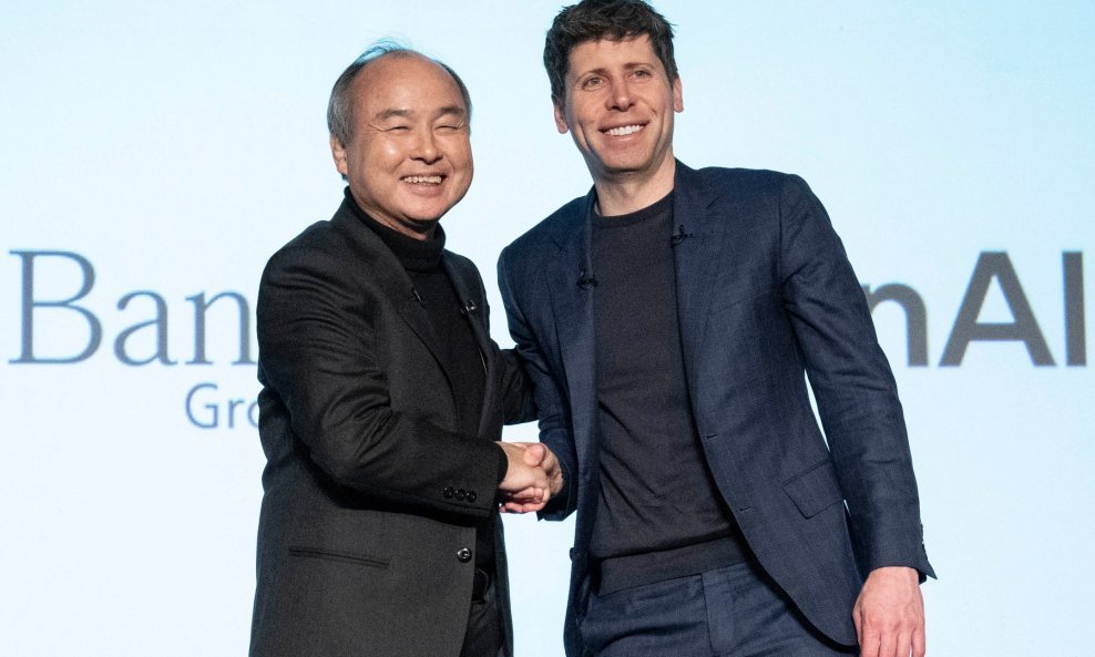 Masayoshi Son i Sam Altman
