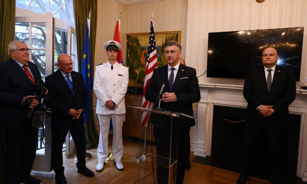 Andrej Plenković u Washingtonu primio nagradu Atlantskog vijeća