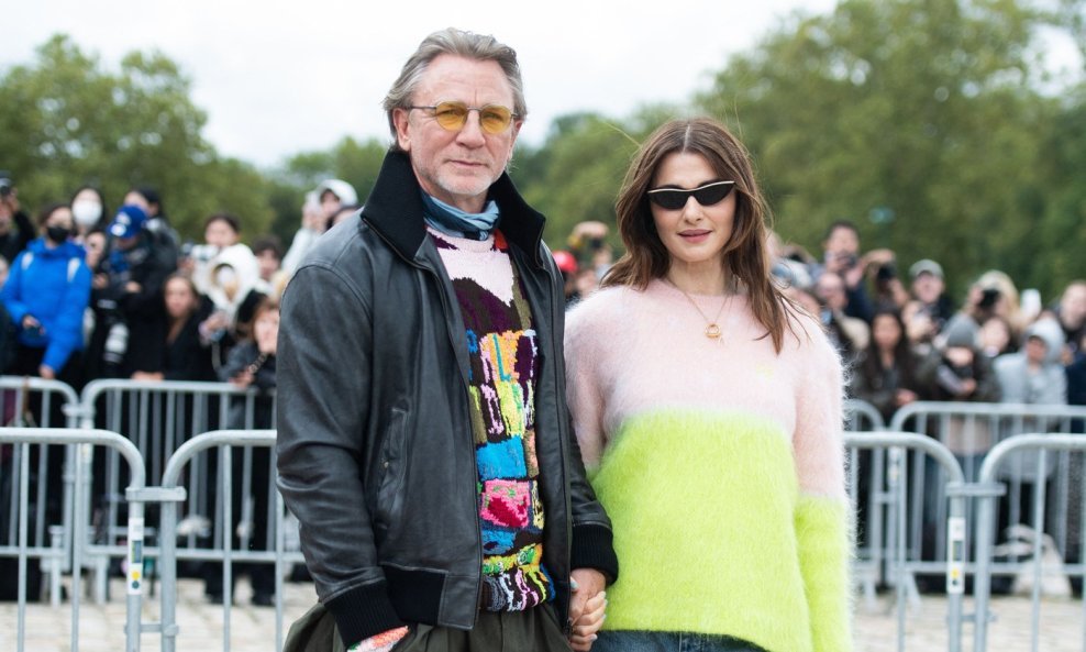 Daniel Craig i Rachel Weisz na reviji brenda Loewe
