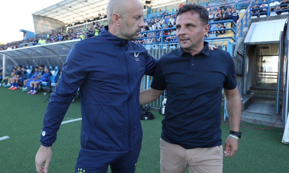 Mario Kovačević (desno) u rujnu je pobijedio Perkovićev Dinamo 4:1