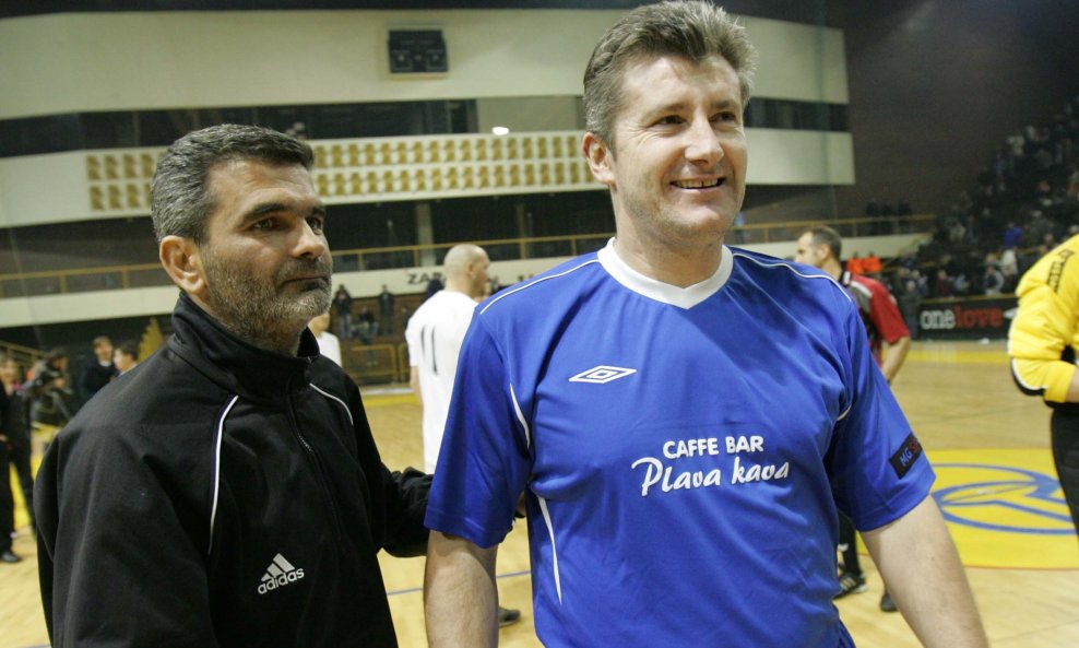 Blaž Slišković (lijevo) i Davor Šuker