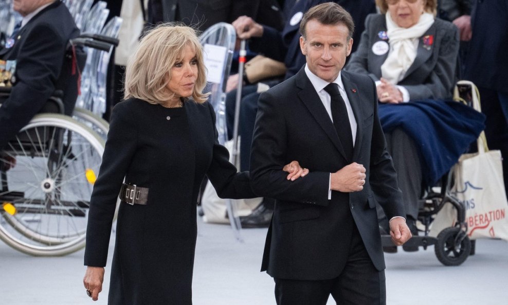 Emmanuel i Brigitte Macron