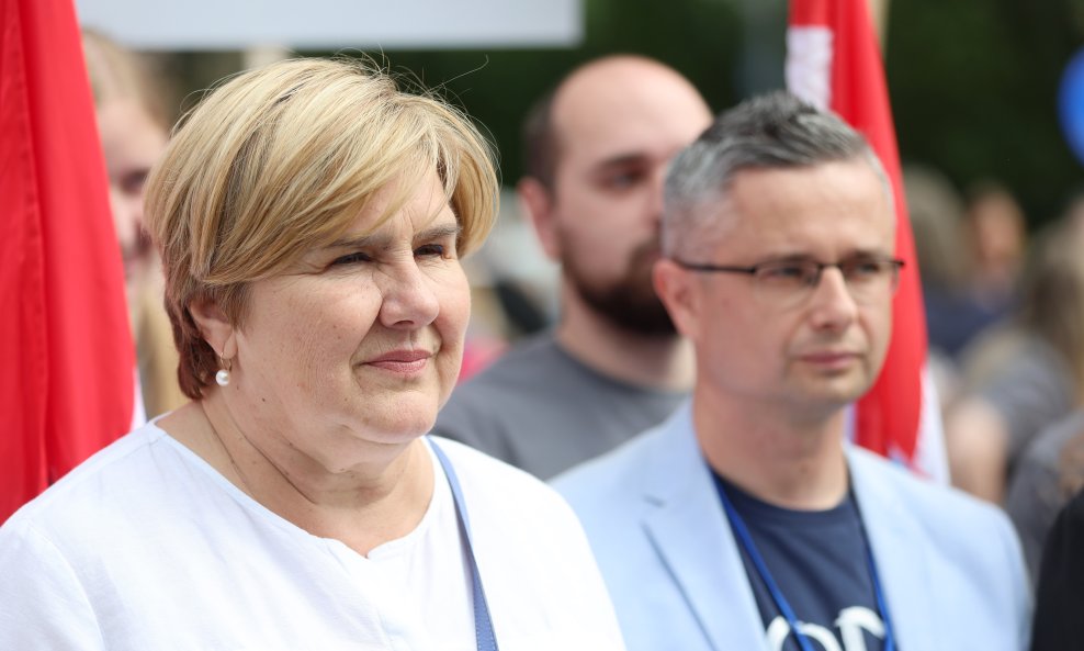 Željka Markić na Hodu za život