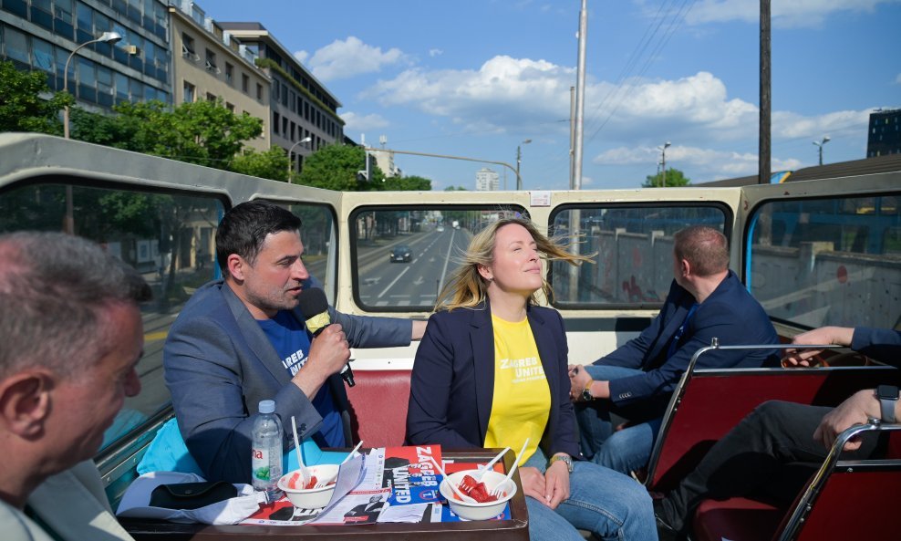 Davor Bernardić i Dina Dogan