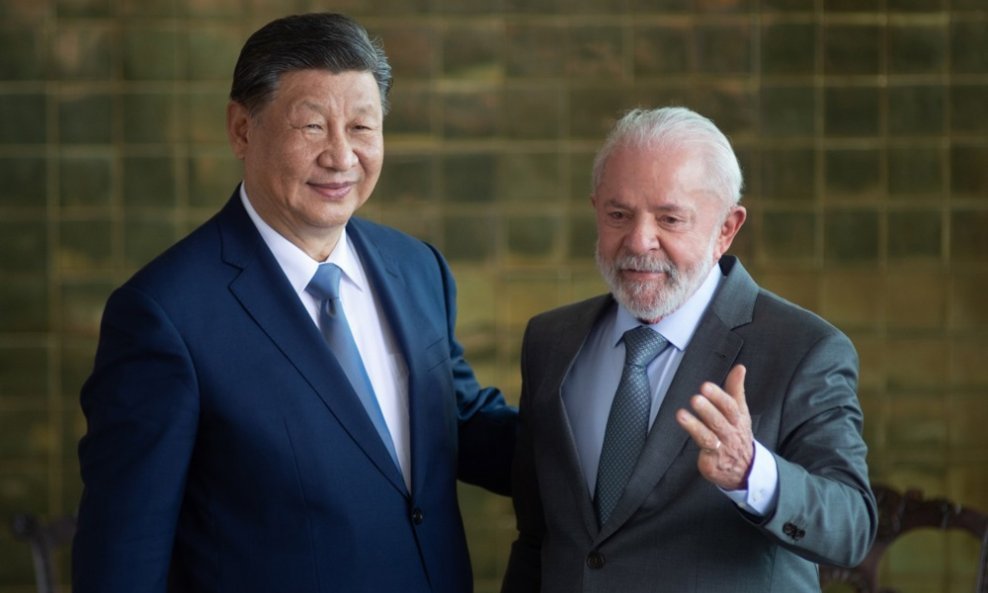 Xi Jinping i Luiz Inacio Lula da Silva