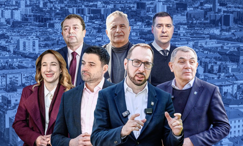 Sedam lica u utrci za fotelju prvog čovjeka Zagreba