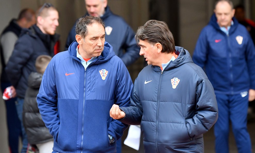 Dražen Ladić i Zlatko Dalić
