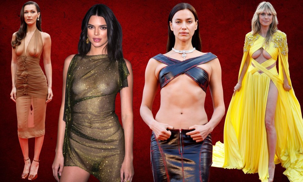 Bella Hadid, Kendal Jenner, Irina Shayk, Heidi Klum