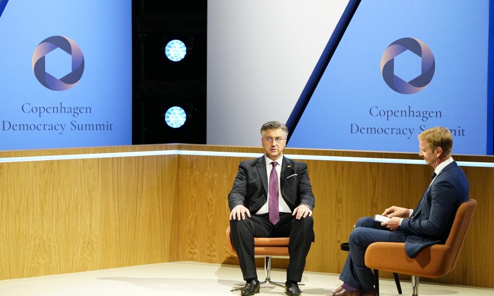 Andrej Plenković na samitu u Danskoj