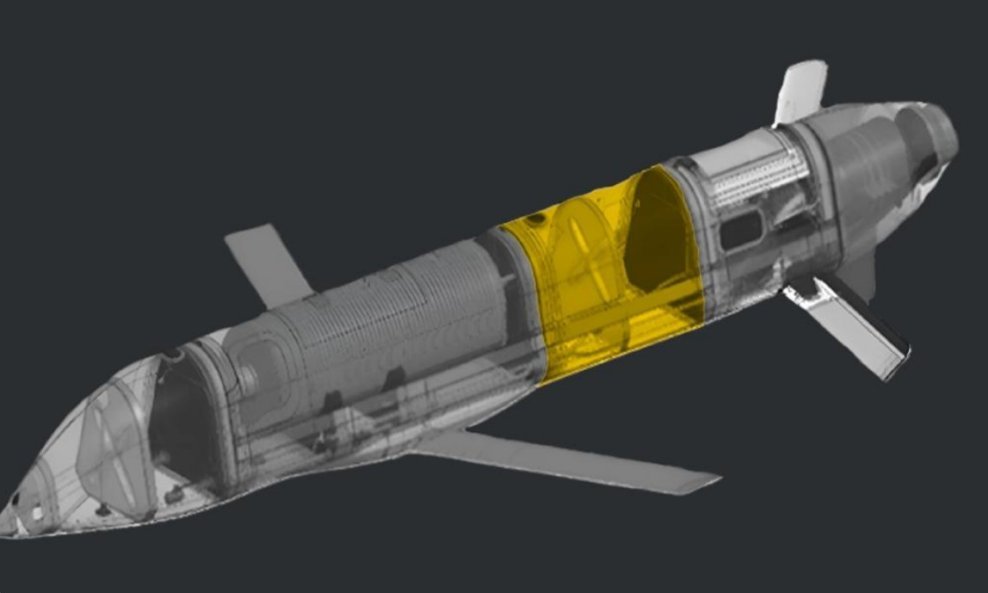 Render krstareće rakete S-8000 Banderol