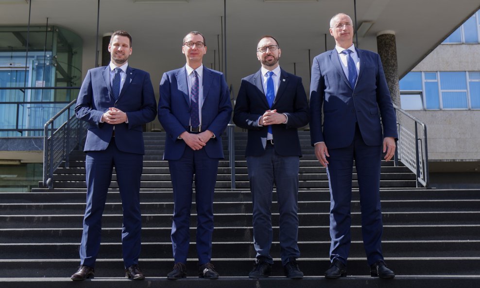 Ivan Radić, Marko Filipović, Tomislav Tomašević i Ivica Puljak
