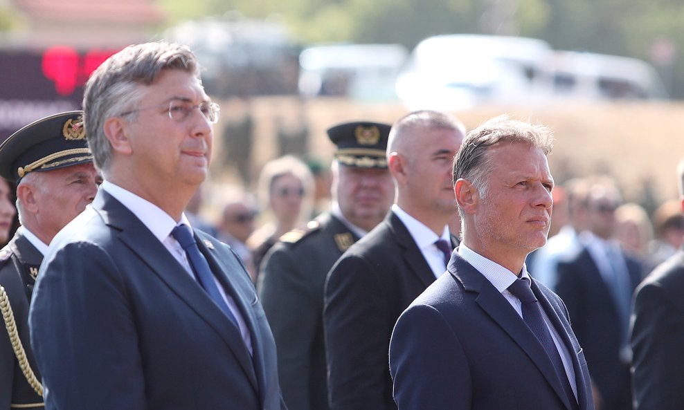Andrej Plenković i Gordan Jandroković