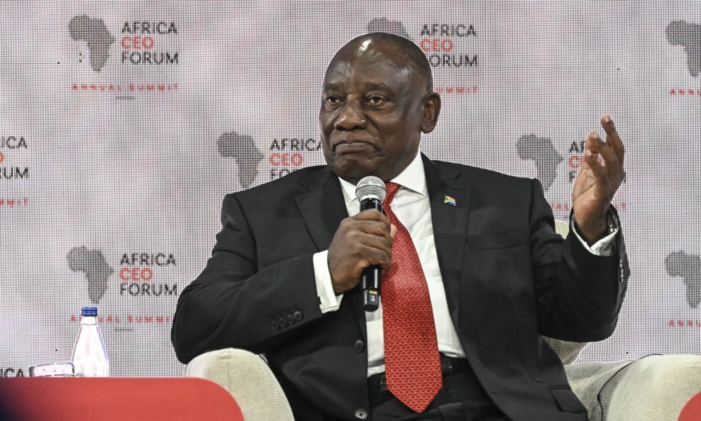 Ilustracija / Cyril Ramaphosa