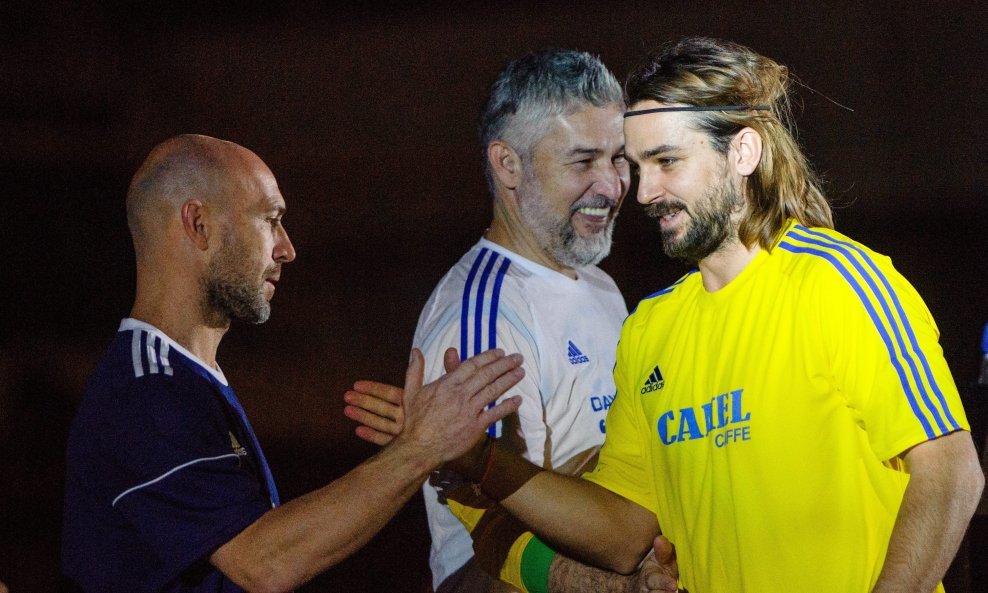 Vladimir Balić (u sredini), Niko Kranjčar i Igor Musa