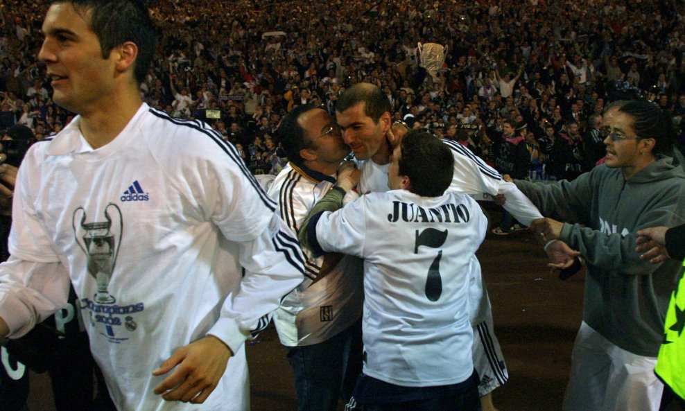 Zidane nakon finala 2002.