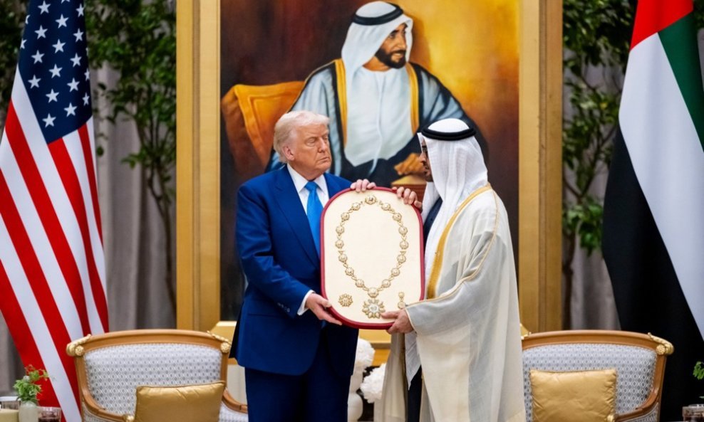 Donald Trump i šeik Mohamed bin Zajed Al Nahjan
