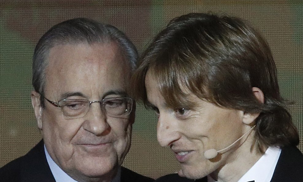Florentino Perez i Luka Modrić