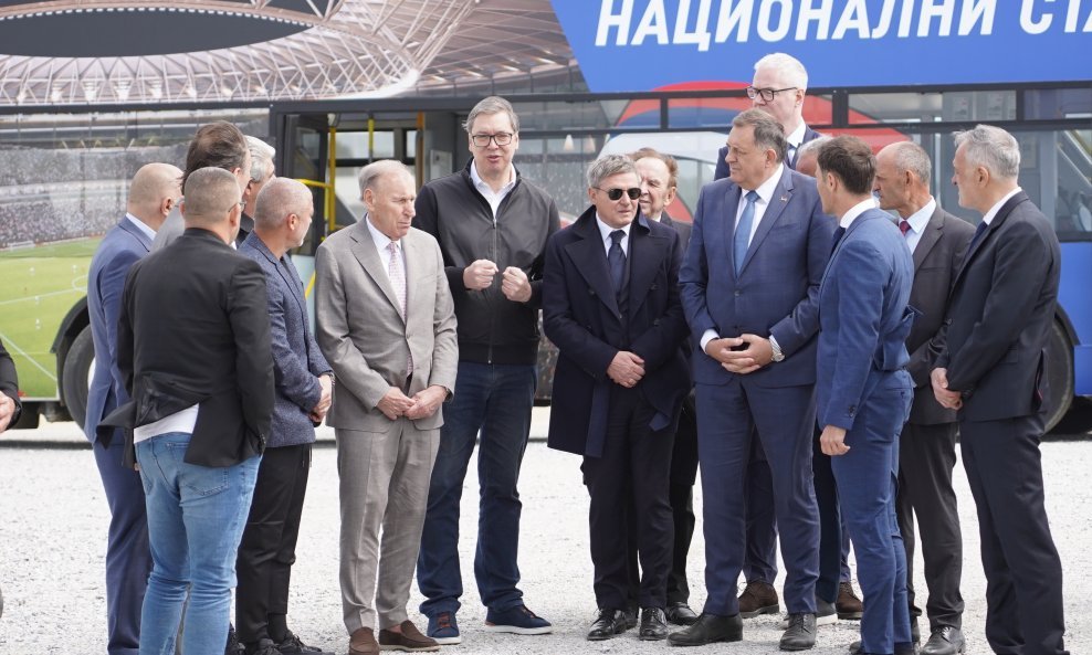 Predstavljanje nacionalnog stadiona u Srbiji