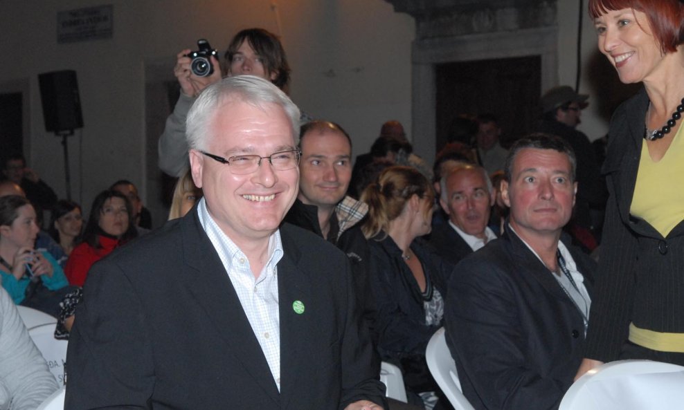 Predsjednik Josipović odlično se proveo na Motovun Film Festivalu